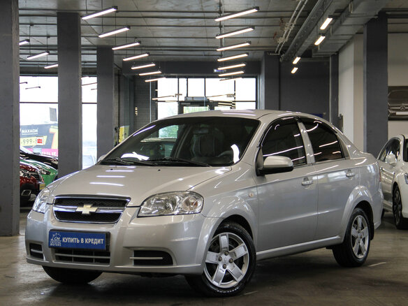 2010 Chevrolet Aveo I Рестайлинг, серебристый, 495000 рублей