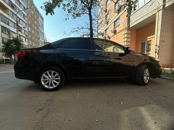 2011 Toyota Corolla X (E140, E150) Рестайлинг, чёрный, 1150000 рублей - вид 5