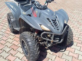 2008 Yamaha Grizzly 450 (YFM450), серебристый, 640000 рублей, вид 2