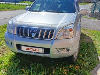 2008 Toyota Land Cruiser Prado 120 Series Рестайлинг, серебристый, 1650000 рублей, вид 1