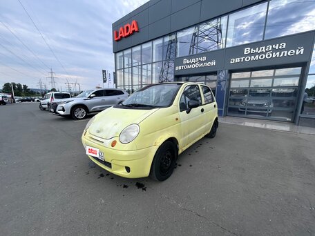 2006 Daewoo Matiz I Рестайлинг, жёлтый, 100000 рублей, вид 1