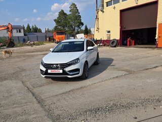 2023 Lada (ВАЗ) Vesta I Рестайлинг (NG), белый, 1300000 рублей, вид 4
