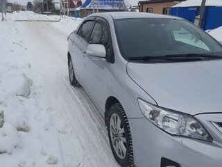 2011 Toyota Corolla X (E140, E150) Рестайлинг, серебристый, 1239000 рублей, вид 2