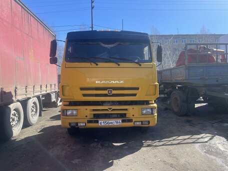 2008 КамАЗ 65116, жёлтый, 2000000 рублей, вид 1