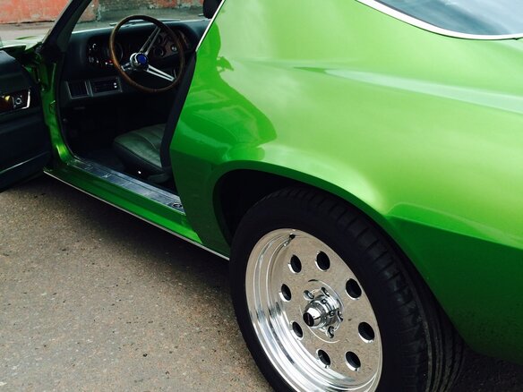 1970 Chevrolet Camaro II, зелёный - вид 2