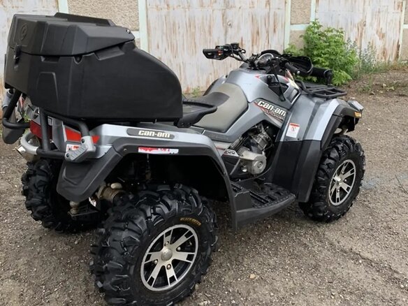 2008 BRP Can-Am Outlander 800, серый, 650000 рублей - вид 4