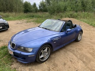 1999 BMW Z3 M I (E36), голубой, 4500000 рублей, вид 2