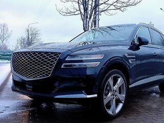 2020 Genesis GV80 I, синий, 6450000 рублей, вид 1