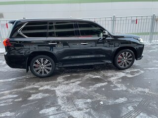 2020 Lexus LX 570 III Рестайлинг 2, чёрный, 12500000 рублей, вид 2