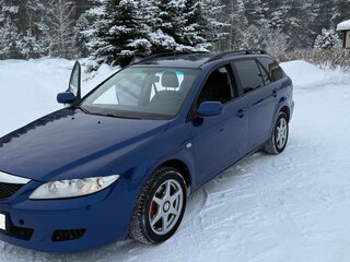 2005 Mazda 6 I (GG), синий, 700000 рублей, вид 1