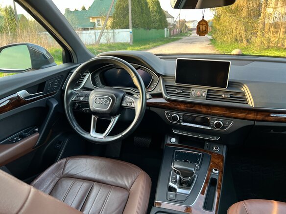 2018 Audi Q5 II (FY), синий, 2990000 рублей - вид 8