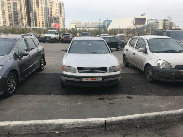 1997 Volkswagen Passat B5, серебристый - вид 2