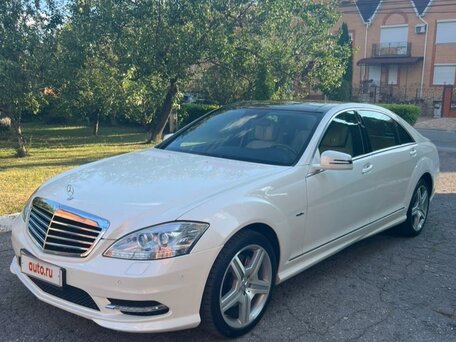 2011 Mercedes-Benz S-Класс 350 V (W221) Рестайлинг, белый, 2500000 рублей, вид 1