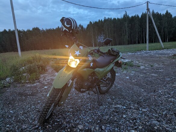 2021 Motoland Enduro 250, зелёный, 115000 рублей - вид 7