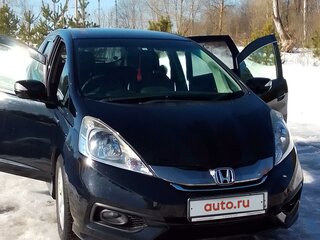 2014 Honda Fit Shuttle I Рестайлинг, чёрный, 900000 рублей, вид 3