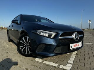 2019 Mercedes-Benz A-Класс 180 d IV (W177), синий, 2420000 рублей, вид 3