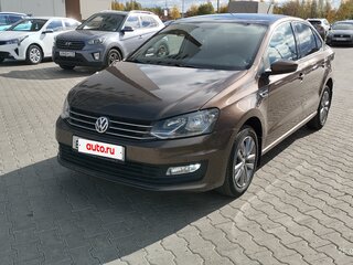 2019 Volkswagen Polo V Рестайлинг, коричневый, 1350000 рублей, вид 1
