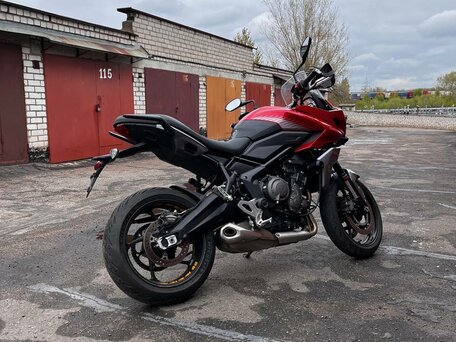2022 Triumph Tiger Sport 660, красный, 852726 рублей, вид 4