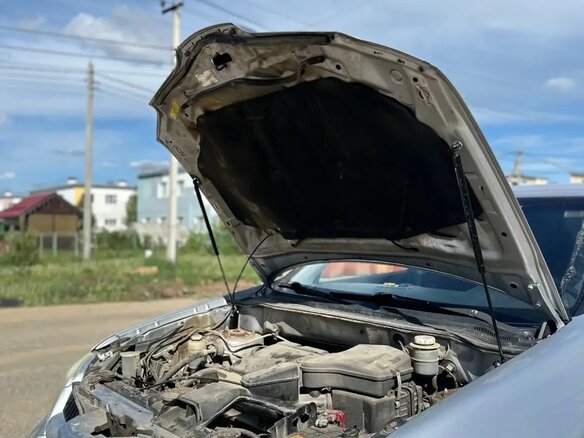 2005 Mitsubishi Outlander I, серый, 650000 рублей - вид 12