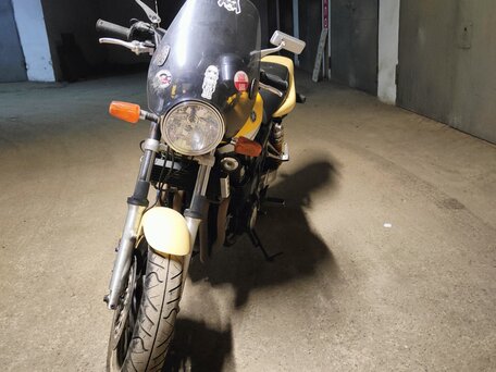 2006 Yamaha XJR400, жёлтый, 330000 рублей, вид 2