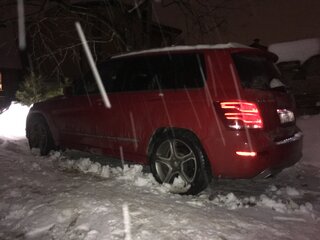 2012 Mercedes-Benz GLK-Класс 300 I (X204) Рестайлинг, красный, 1850000 рублей, вид 4