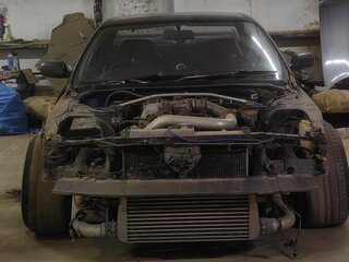1996 Nissan Skyline IX (R33), серый, 1200000 рублей, вид 4