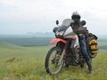 2008 Kawasaki KLR 650, красный