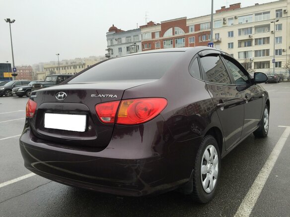 2010 Hyundai Elantra IV (HD), фиолетовый - вид 5
