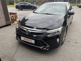 2017 Toyota Camry VII (XV50) Рестайлинг 2, чёрный, 2300000 рублей, вид 1