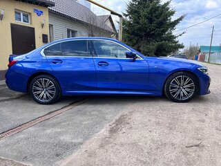 2020 BMW 3 серии 320d xDrive VII (G2x), синий, 4100000 рублей, вид 3