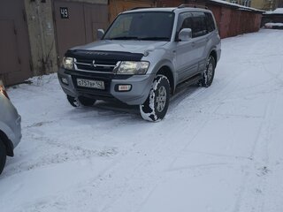 1999 Mitsubishi Pajero III, серебристый, 1100000 рублей, вид 1