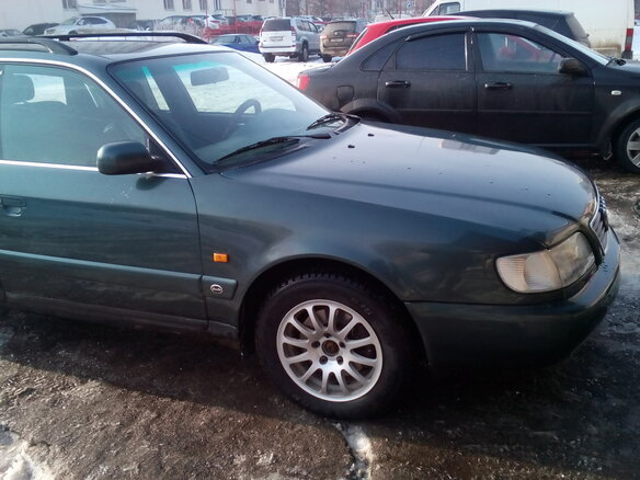 1995 Audi A6 I (C4), зелёный - вид 3