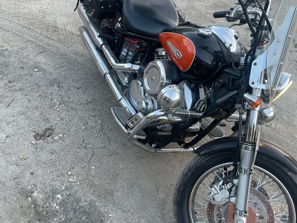 2000 Yamaha XVS1100, чёрный, 450000 рублей - вид 1