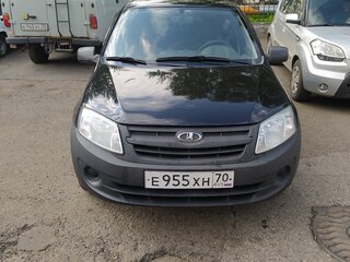 2013 Lada (ВАЗ) Granta I, чёрный, 420000 рублей, вид 1