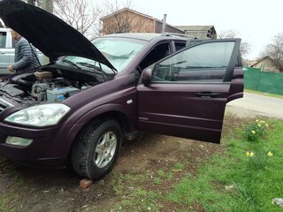 2008 SsangYong Kyron I Рестайлинг, фиолетовый, 720000 рублей, вид 4