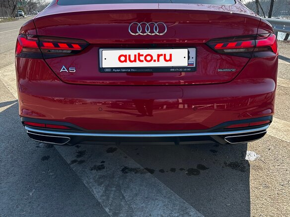 2022 Audi A5 Sportback 45 TFSI II (F5) Рестайлинг, красный, 5890000 рублей - вид 7