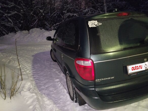 2001 Dodge Caravan 3-speed IV, зелёный, 355000 рублей - вид 15