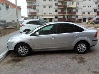 2007 Ford Focus II, серебристый, 465000 рублей, вид 2