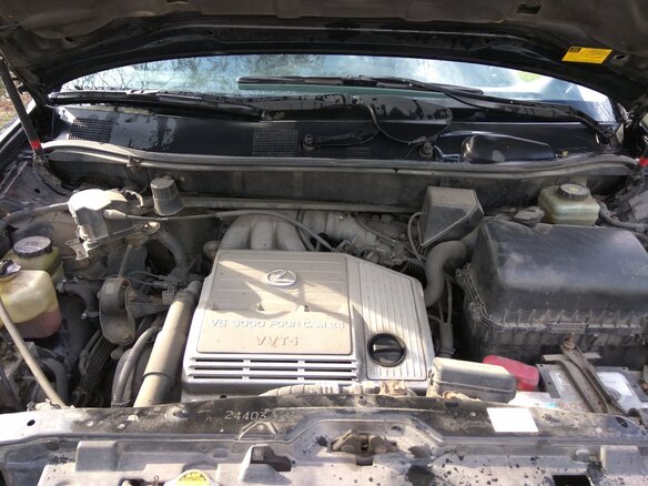 2002 Lexus RX 300 I, чёрный - вид 14