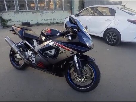 2001 Honda CBR 929RR Fireblade, синий, 500000 рублей, вид 4