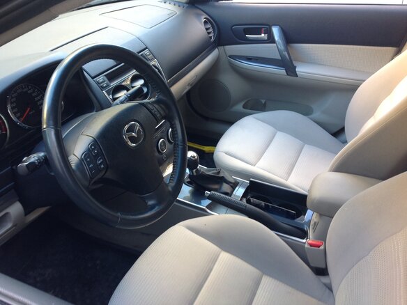 2005 Mazda 6 I (GG) Рестайлинг, зелёный - вид 8