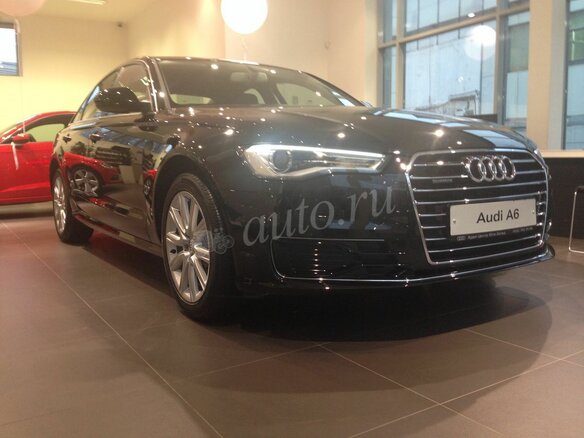 2014 Audi A6 IV (C7) Рестайлинг, чёрный