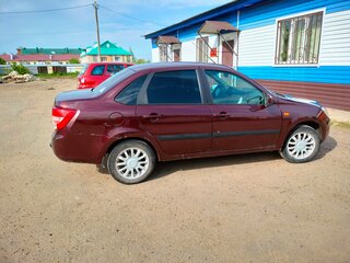 2013 Lada (ВАЗ) Granta I, пурпурный, 700000 рублей, вид 3