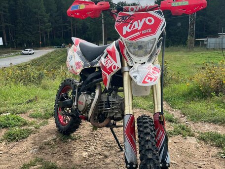 2019 Kayo Evolution YX125EM, красный, 100000 рублей, вид 1