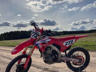 2021 Honda CRF 450R, красный, 650000 рублей, вид 3