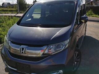2015 Honda Stepwgn Spada V, фиолетовый, 1670000 рублей, вид 1