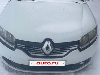 2017 Renault Logan II, белый, 590000 рублей, вид 1