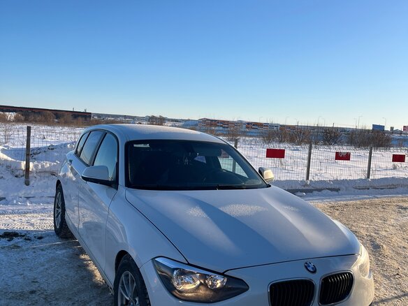 2013 BMW 1 серии 116i II (F20/F21), белый, 1030000 рублей - вид 7