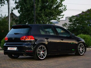 2009 Volkswagen Golf GTI VI, чёрный, 1200000 рублей, вид 5