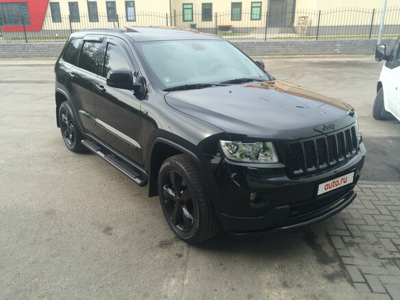 2012 Jeep Grand Cherokee IV (WK2), чёрный - вид 3